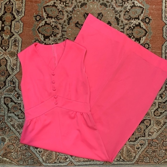 70s Vintage Hostess Dress - Picture 5 of 10